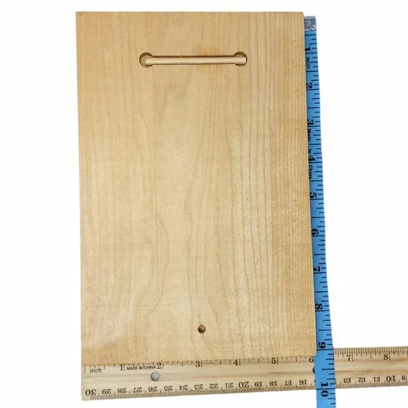 Wood Inlay Marquetry Golf Driver Art By Jeff Nelson Signed 9"x6" - Picture 4 of 6